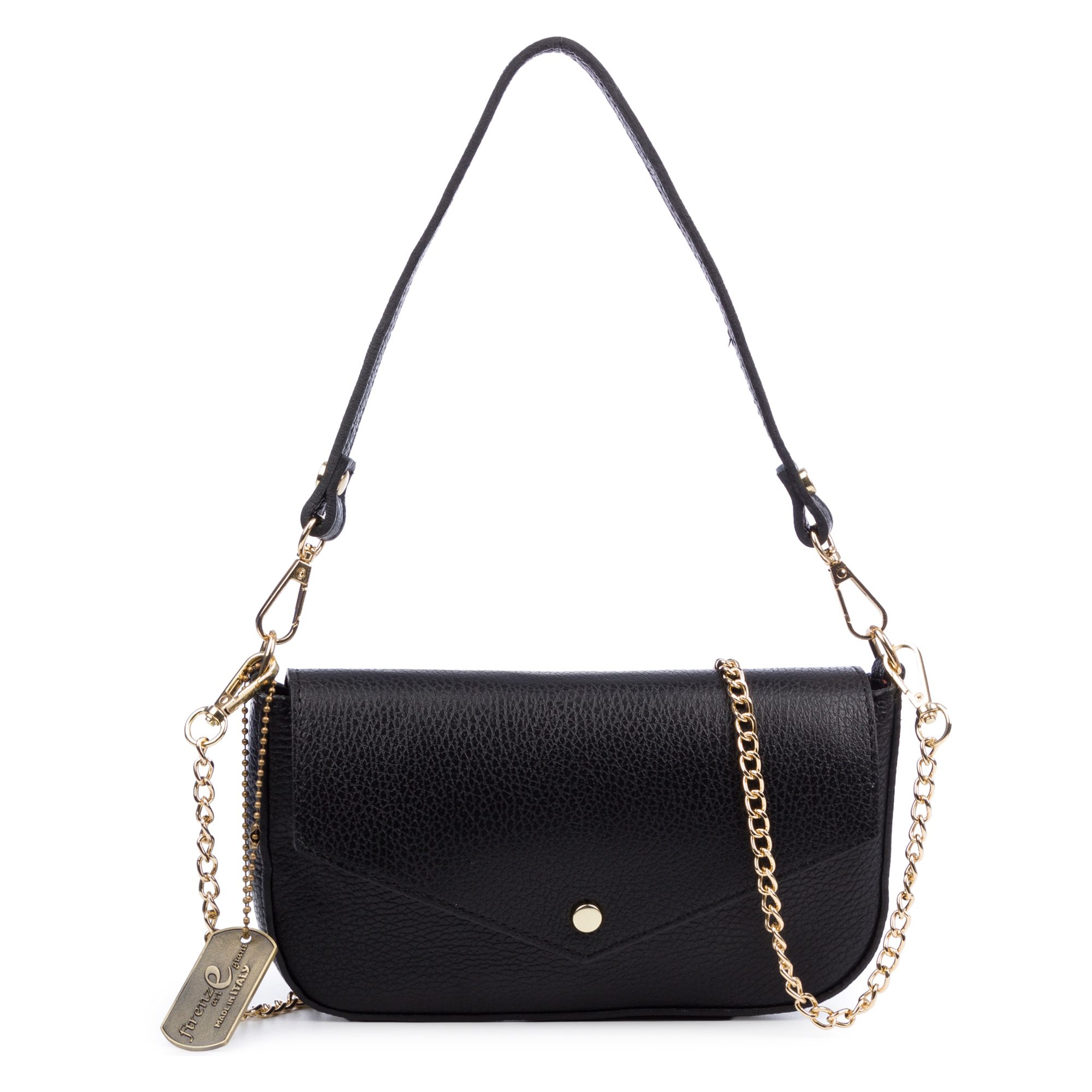 Bellizzi Borsa a spalla Donna. Pelle autentica Dollaro