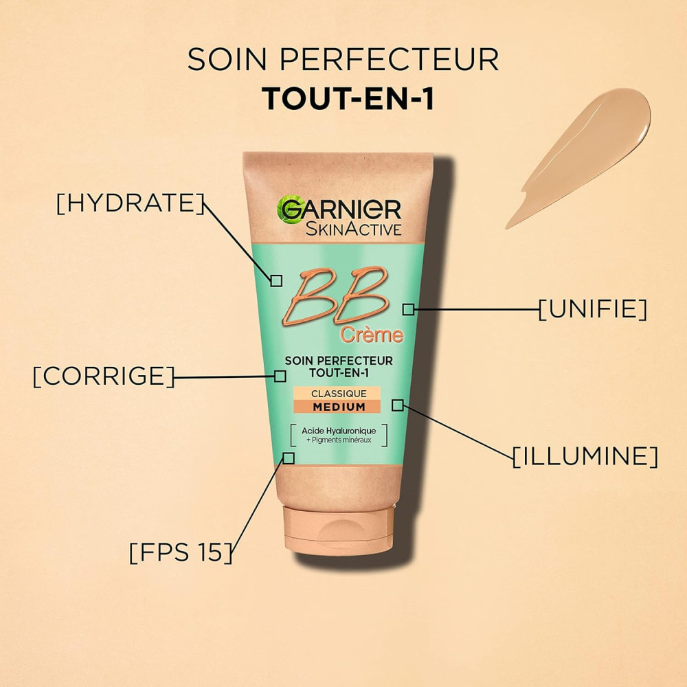 Garnier BB Crème 5-en-1 Classique Teinte Medium