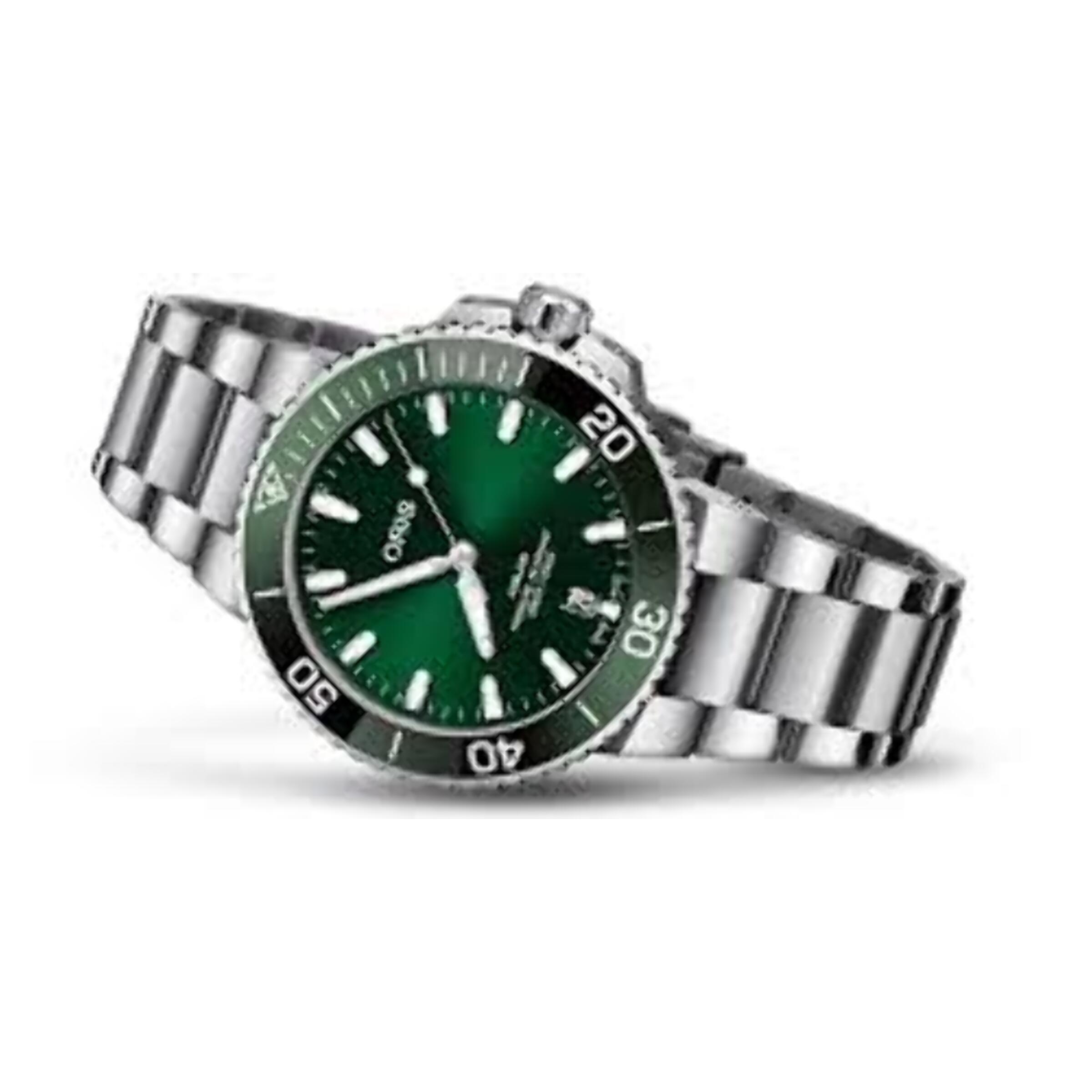 Reloj Oris 4157-07-8-22-05PEB Hombre Analogico Automatico con Correa de Acero inoxidable