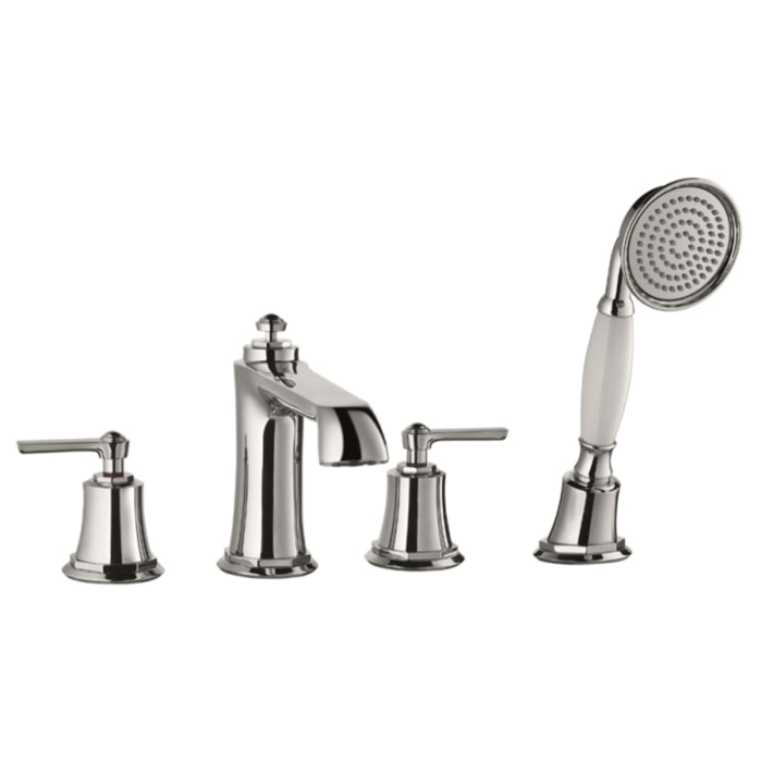Mélangeur bain douche 4 trous PAINI Lady's Chromé