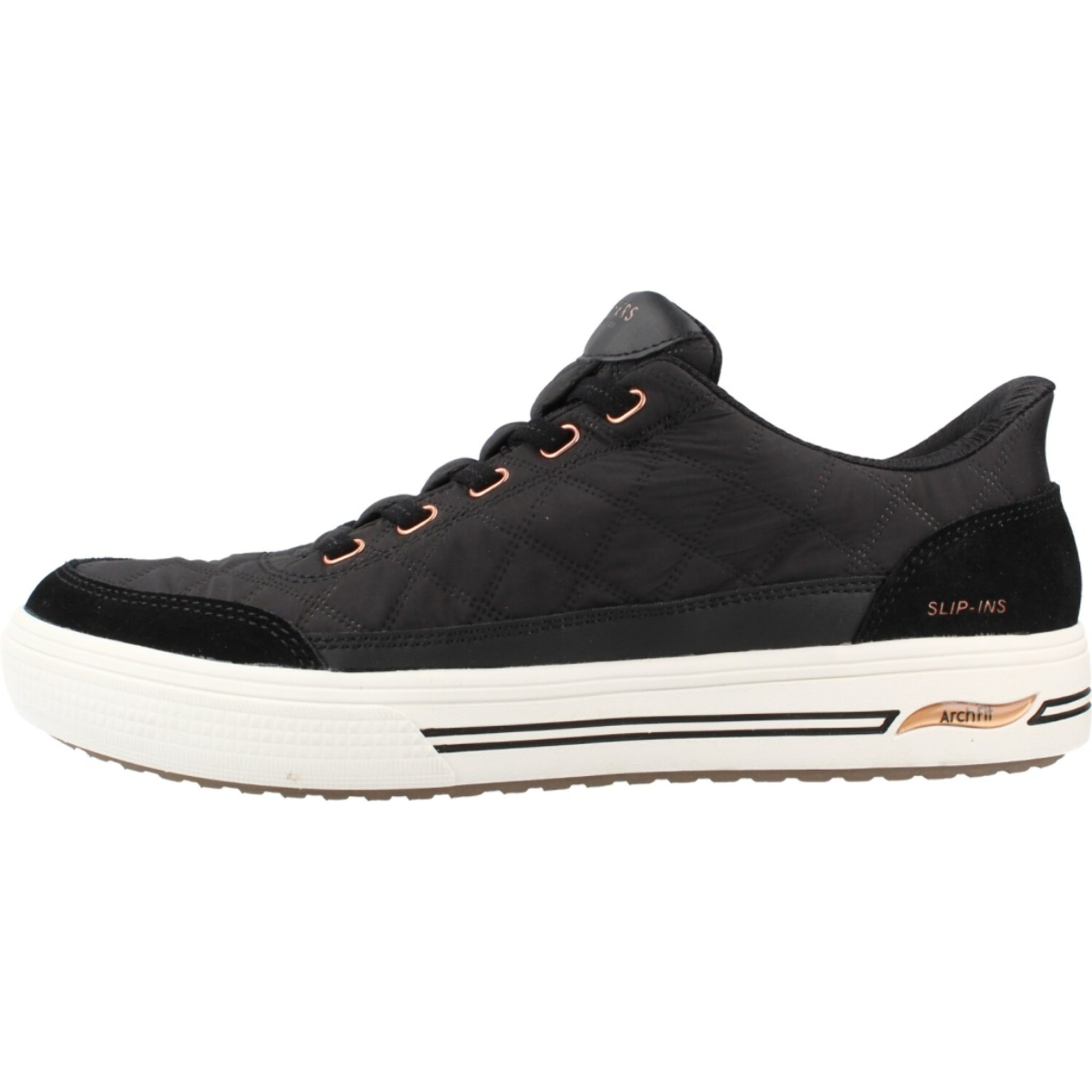 Sneakers De  Mujer 177209s Arch Fit Arcade Cuddle Step Negro
