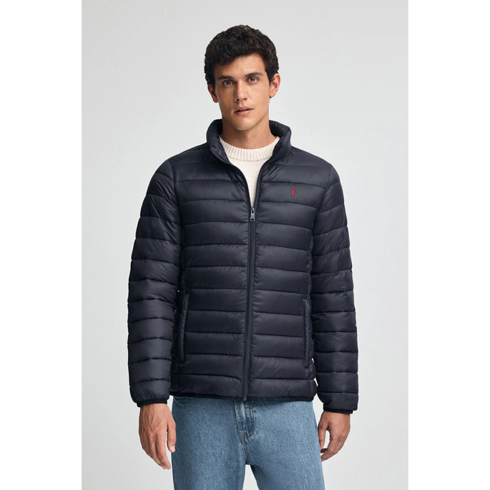 Chaqueta Chuck Embroidery azul marino con logo Rigby Go