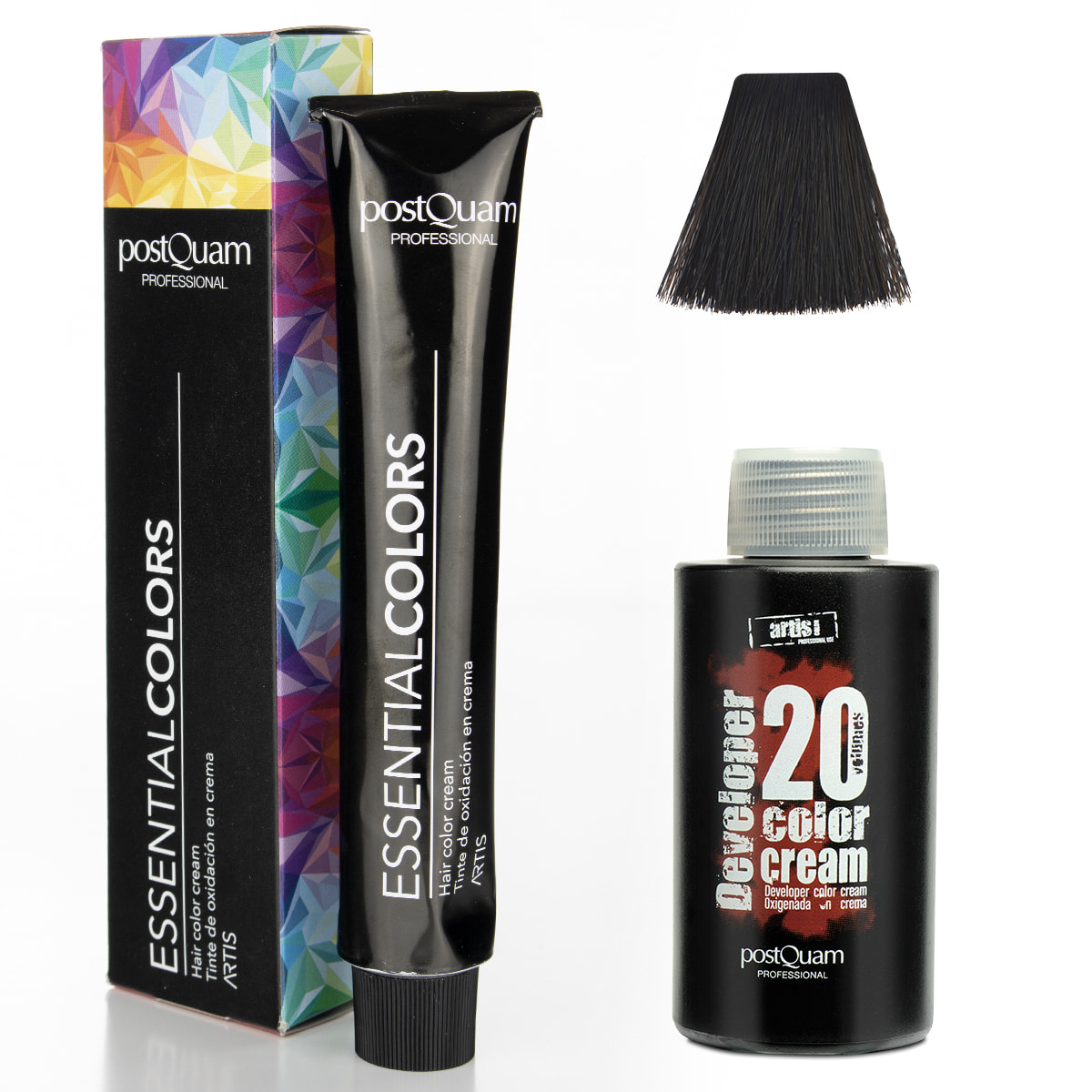 TINTE COLORACION  PERMANENTE Nº 01 NEGRO