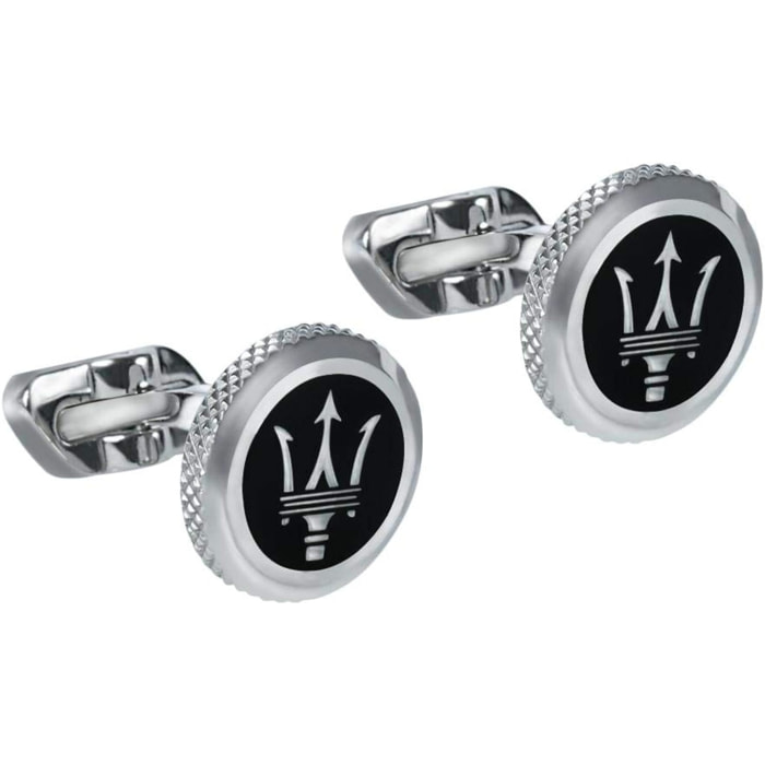 Maserati Gemelos para Hombre JM416AIL03Maserati wi pen 1 chrome plating+red