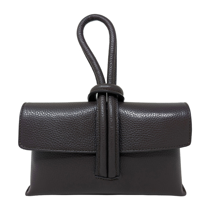 Borsetta Pochette in Vera Pelle Made in Italy