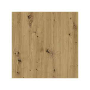 Table ronde en bois extensible D.110 cm - 3 coloris - XTRA