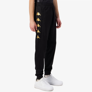 Kappa - Pantaloni Uomo Nero - Kappa4Football Gabetto