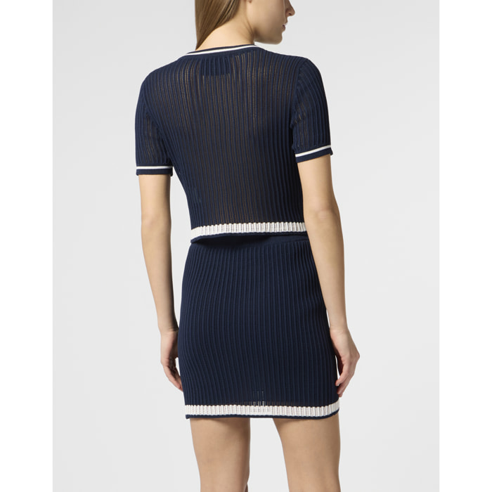 PHILIPP PLEIN Sexy Pure Fit T-Shirt Hexagon