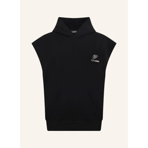 PLEIN SPORT Pique Hoodie Vest Icon