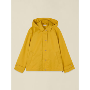 Oltre - Chaqueta de nylon con interior acolchado - Amarillo