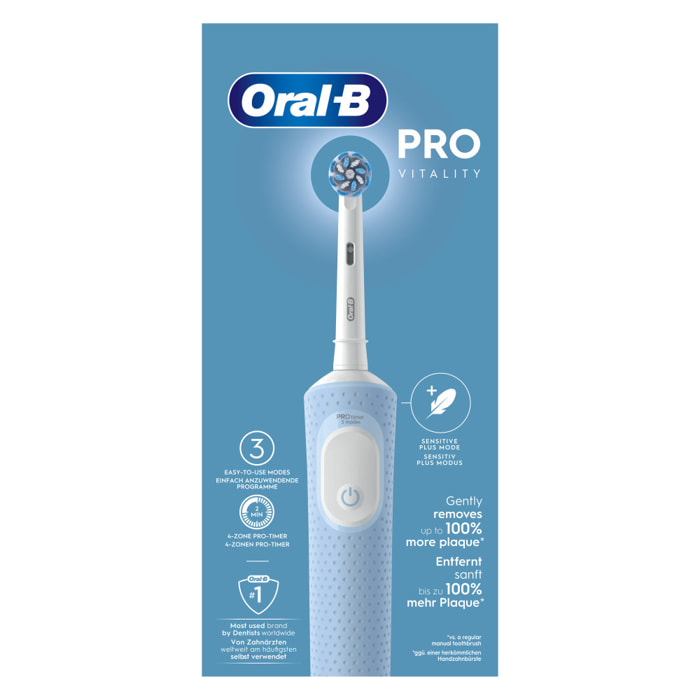 Oral-B Vitality Pro - Bleue - Brosse À Dents Électrique