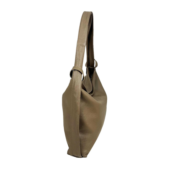 Bolso de hombro Cheval Firenze Ogma Gris Pardo