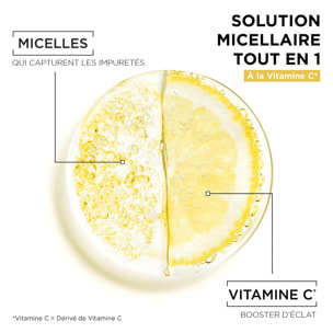 Garnier SkinActive Micellaire Tout en 1 Vitamine C 400mL