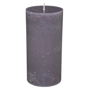 Bougie rustique - gris - 445g