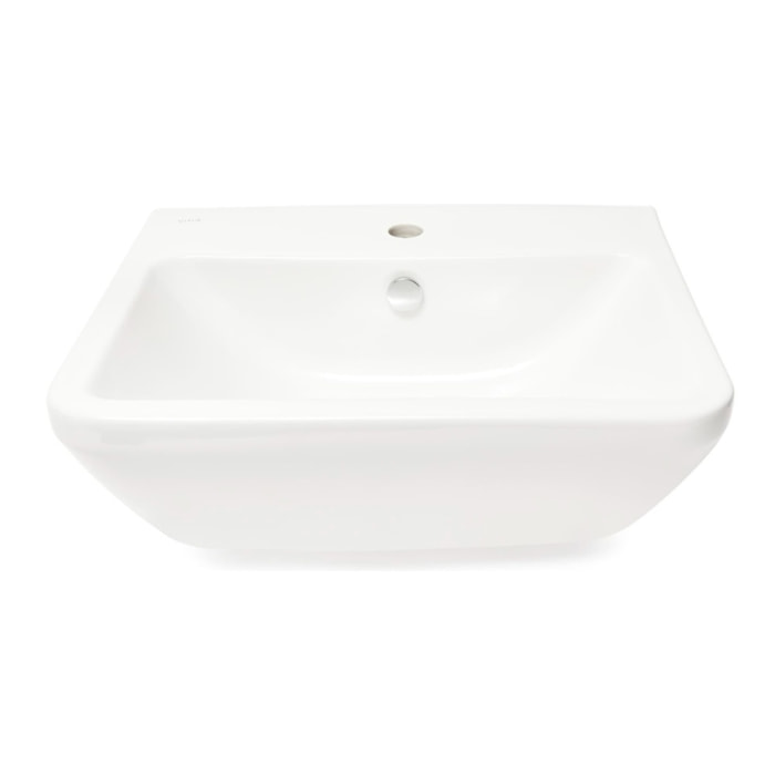 Lavabo VitrA Integra 55x45 cm trou pour mitigeur au milieu (7049-003-0001)