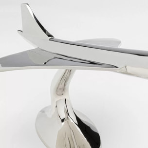 Déco avion argenté Kare Design