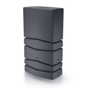 Barril de captación de agua aqua tower 350l., dimensiones (mm) 775x383x1350, color antracita