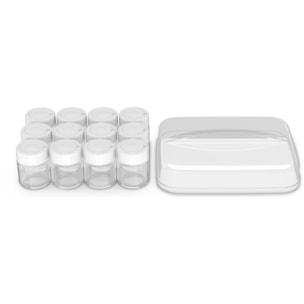 Yaourtière MOULINEX Yogurteo Family 12 pots YG233A10