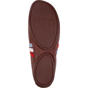 Ballerini - CAMPER Right Nina Twins - Bordeaux - Pelle liscia