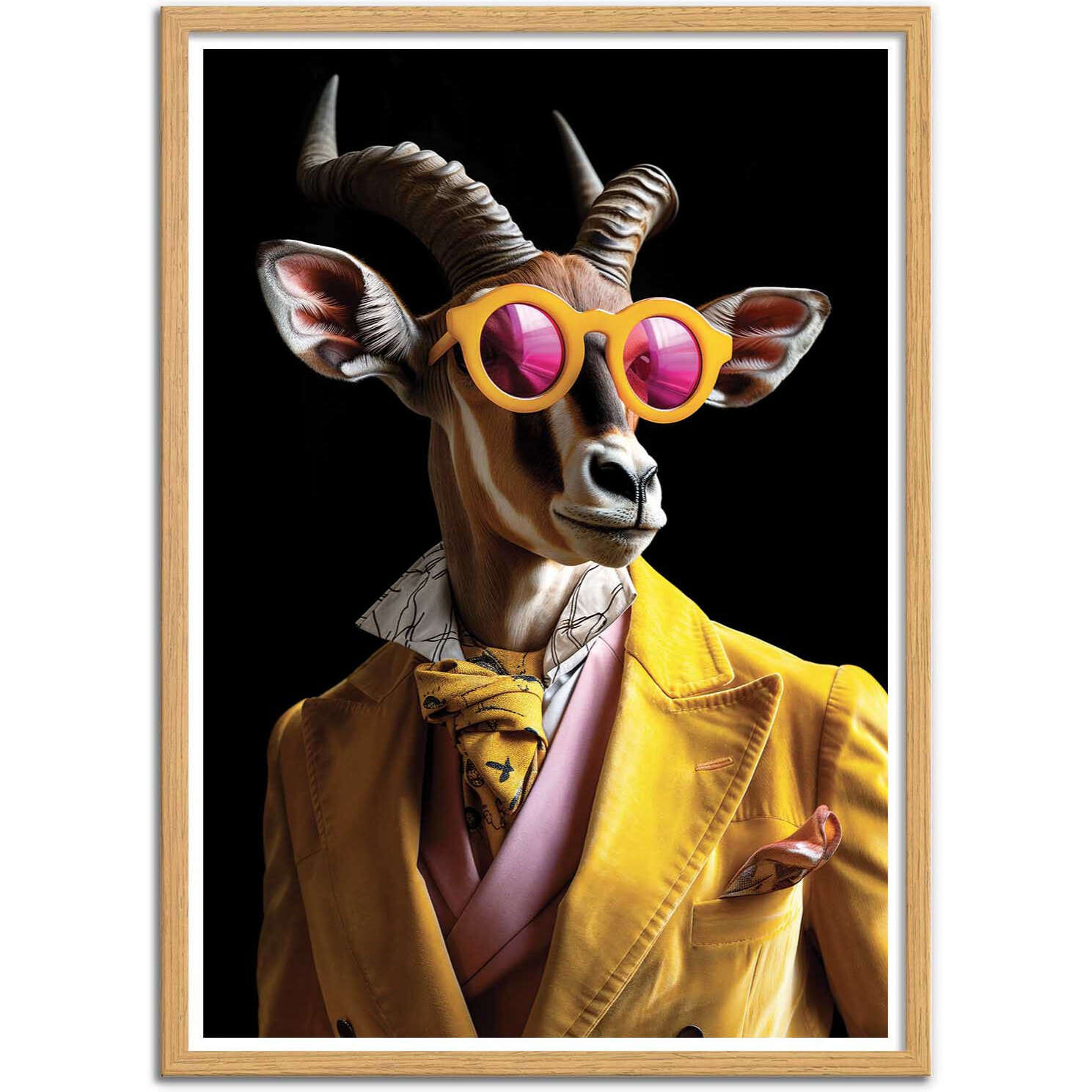 Affiche - Kudu Wild Suits - Philippe Hugonnard
