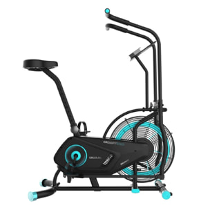 Cecotec Bicicleta Estática Drumfit 2000 Eolo. Resistencia al Aire Ventilador 42c