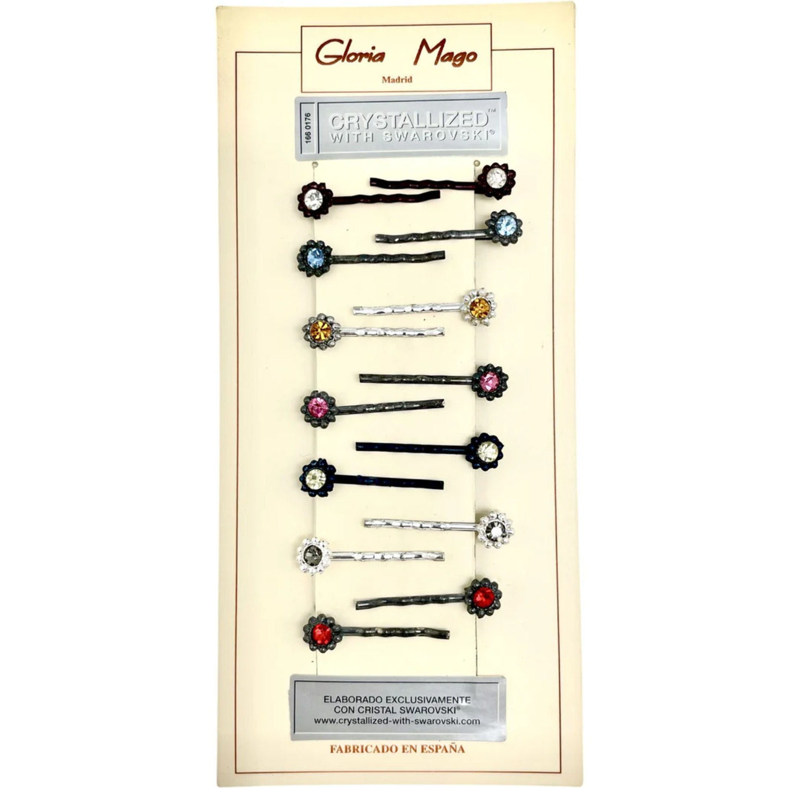 Pack 14 Mini Horquilla surtido redondo y cristal SW