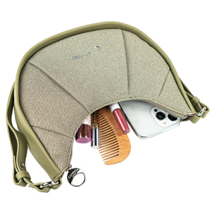 Bolso Bandolera Mujer Veg/Pu Cimarron Abigail Kaki