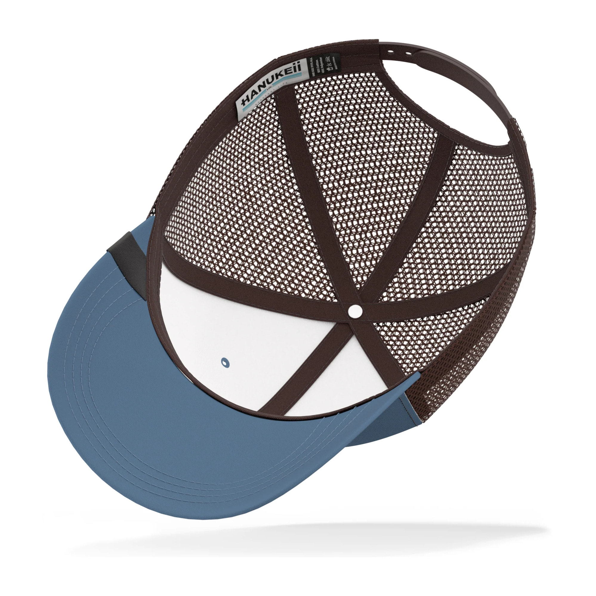 Gorras Hanukeii Fox Truck Blue / Brown