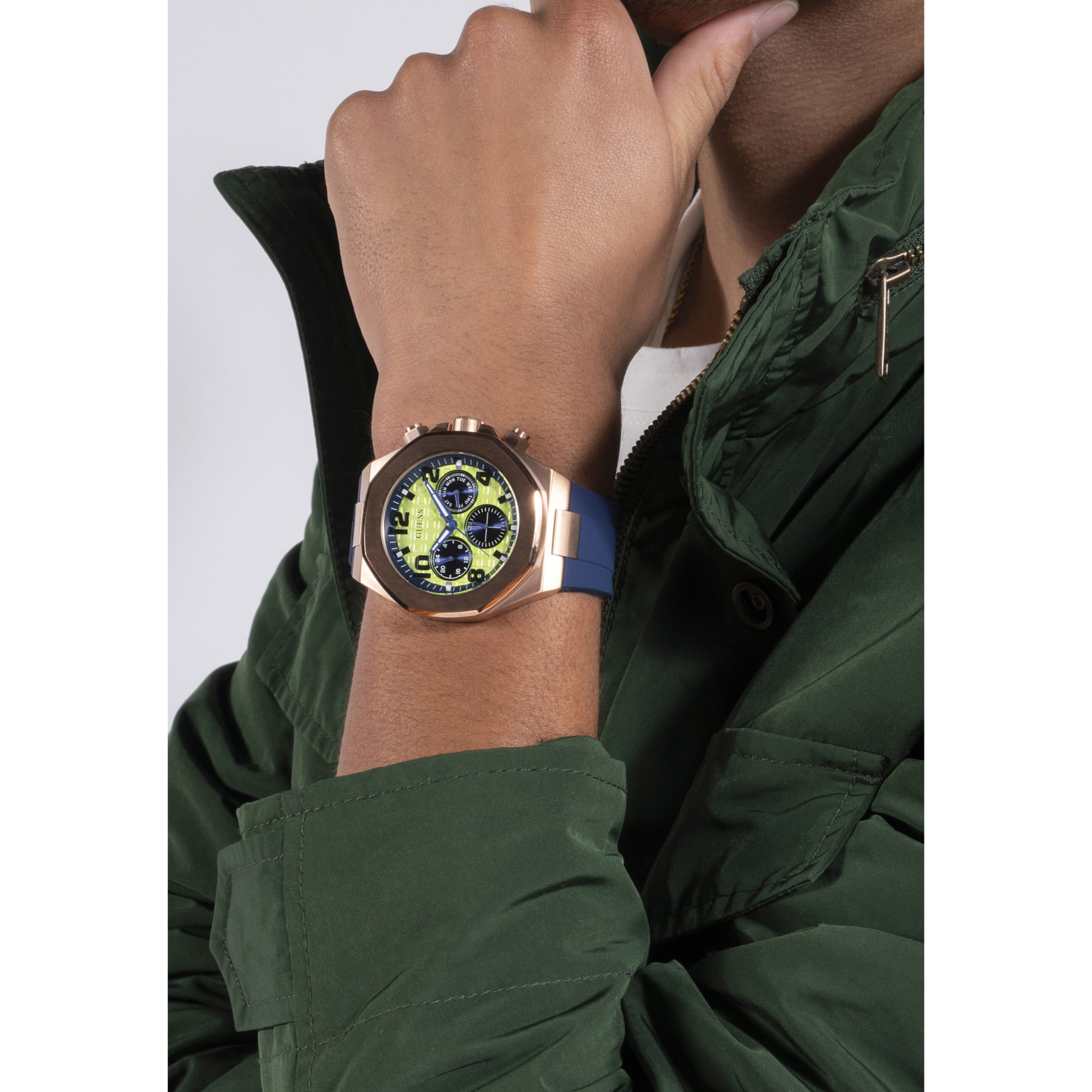 Guess Reloj Analógico De Cuarzo Empire