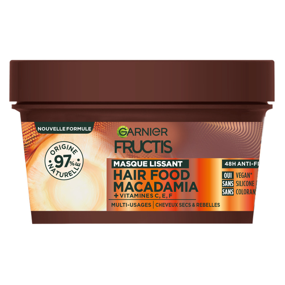Lot de 6 - Garnier Fructis Hair Food Masque Macadamia 320ml