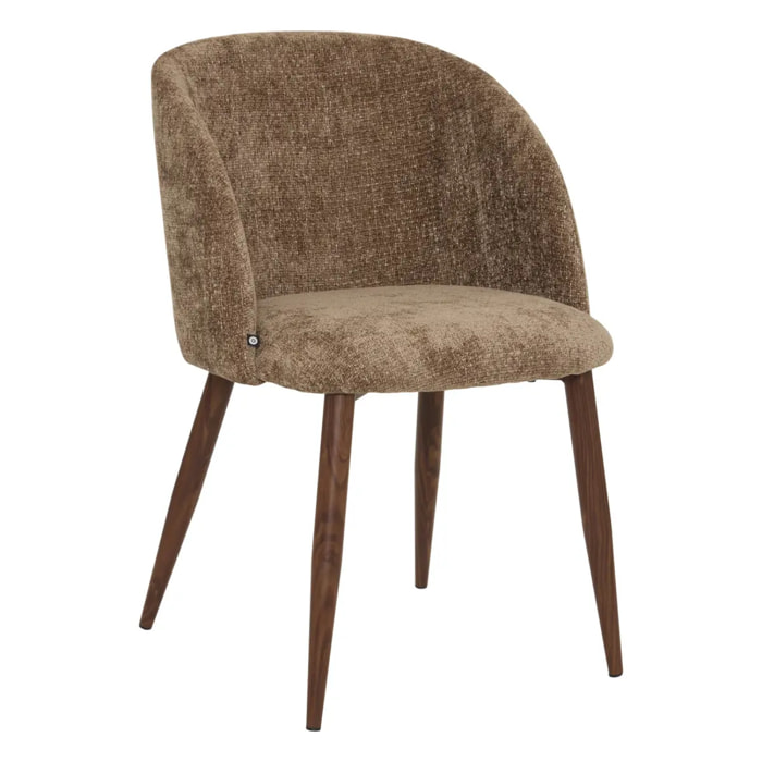 Chaise Celeste H.80cm marron
