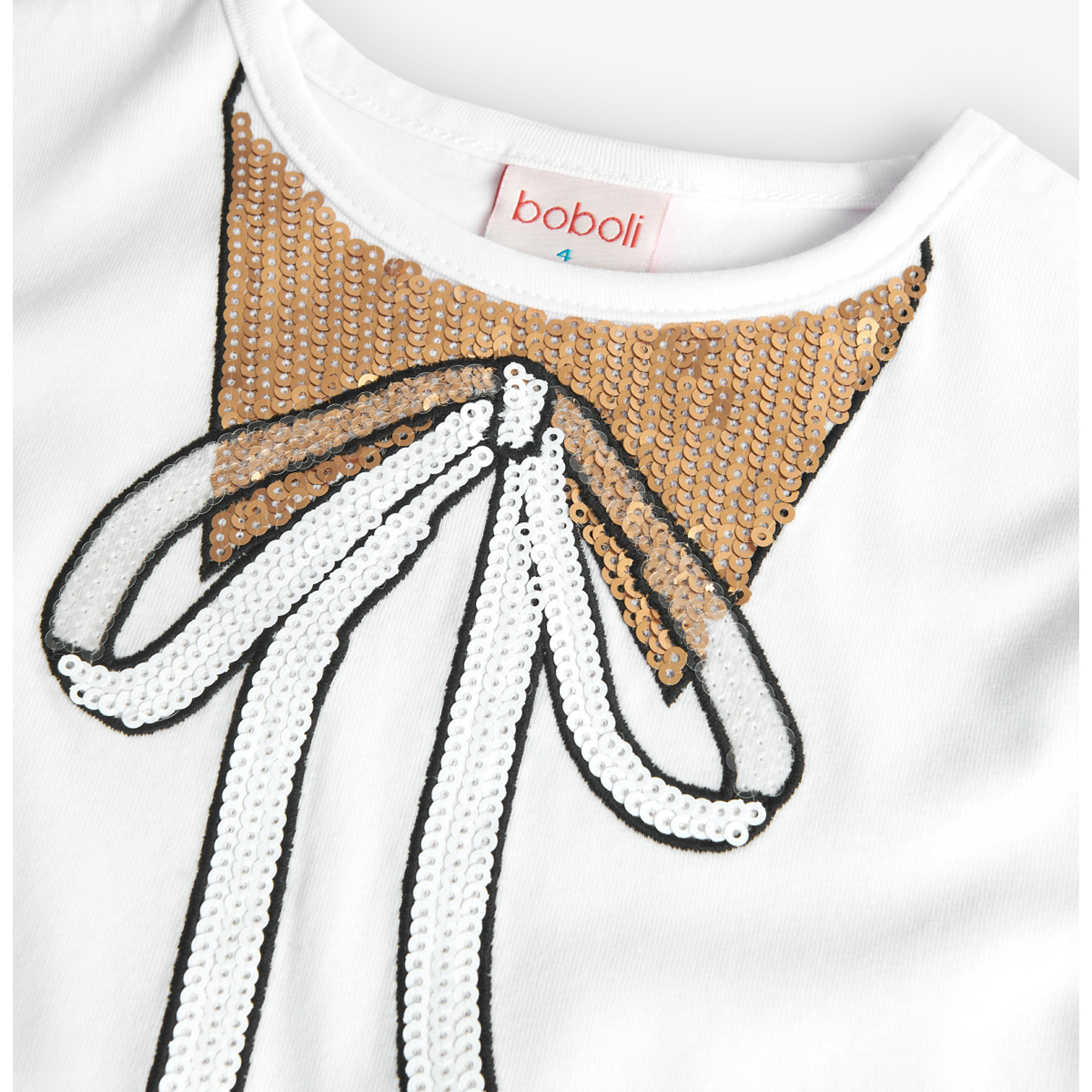 Camiseta punto elástico de niña -BCI