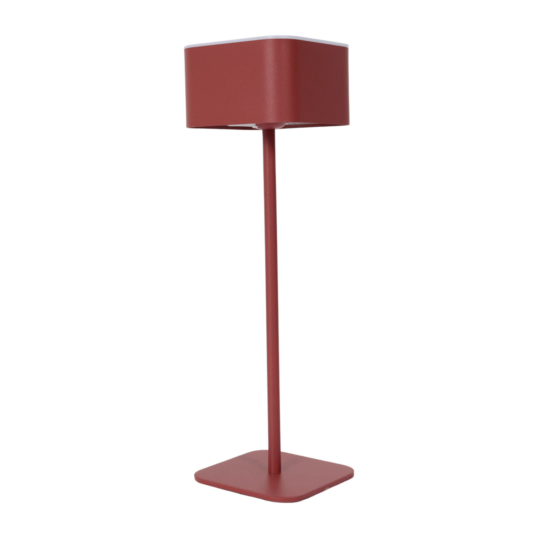 Lampe - HOME DECO FACTORY - TERRA - Rechargeable - Tactile - Rouge