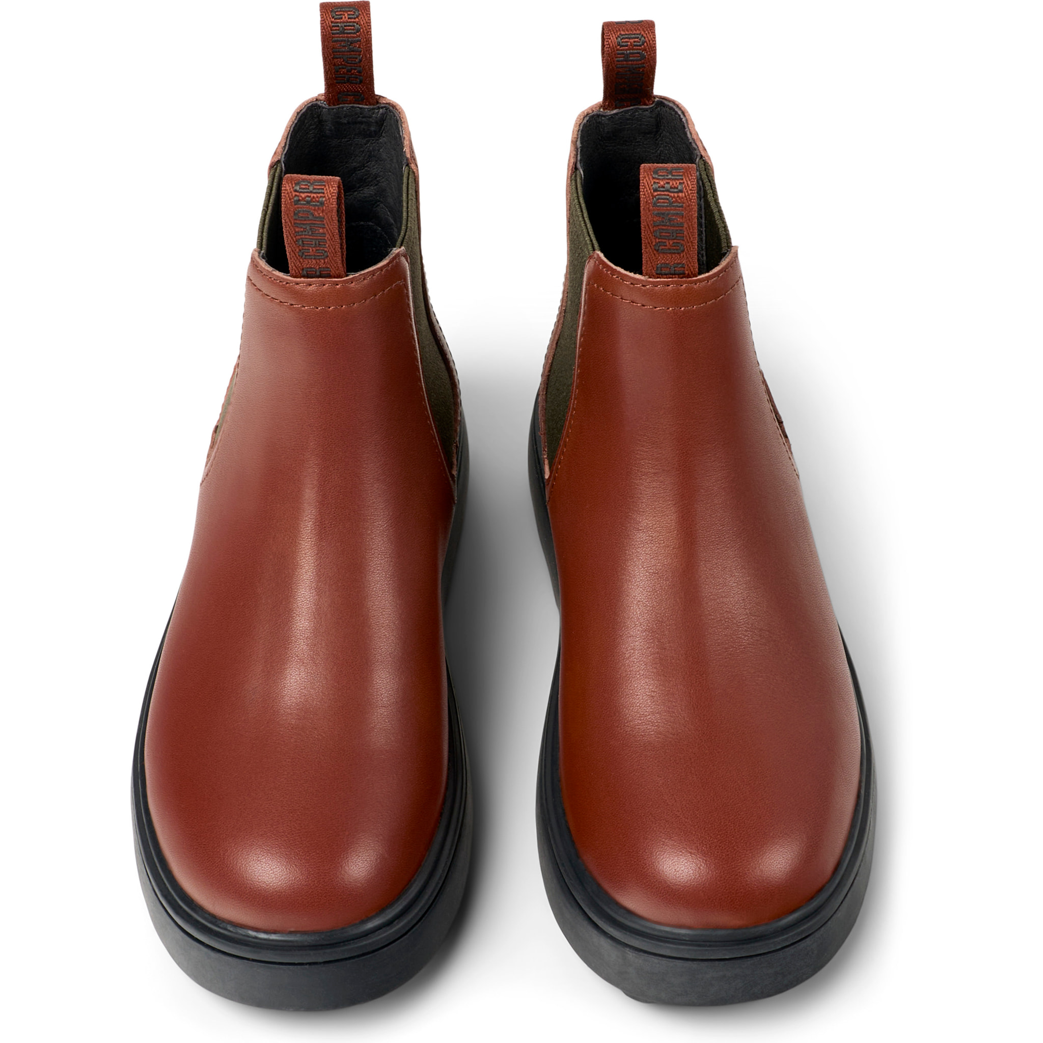 CAMPER Norte - Botines Infantil Rojo