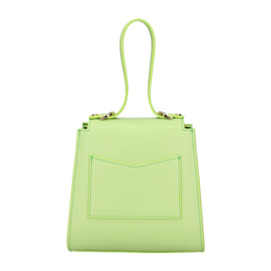 Borsa a mano da donna - Modello False - 100% pelle - 20.0 x 18.0 x 10.0 cm