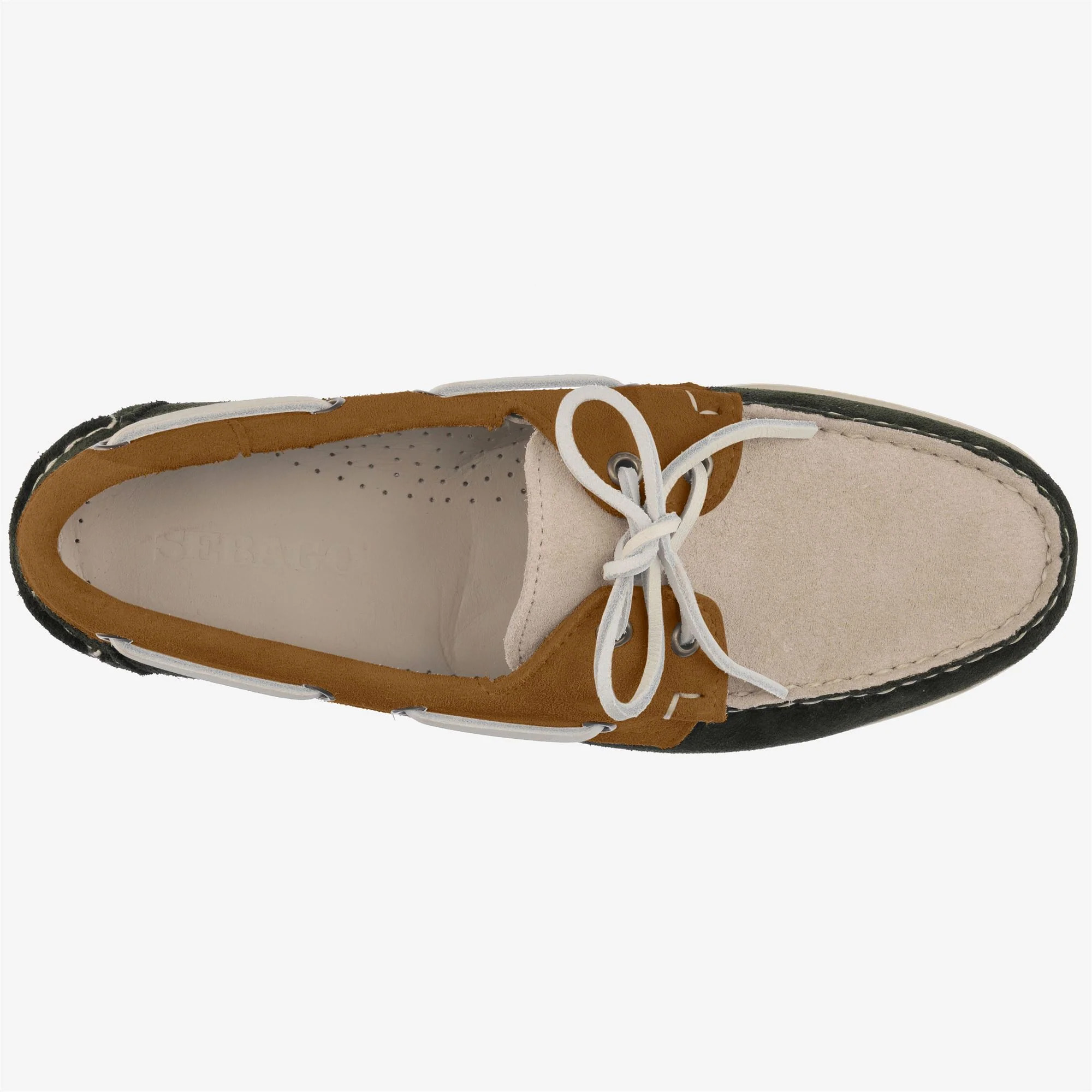 Sebago - Docksides Uomo Verde - Portland Jib