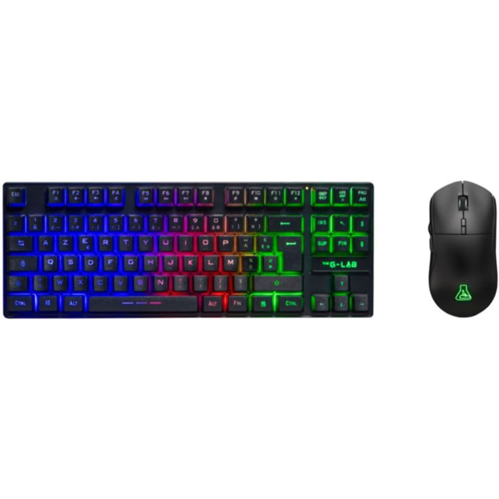 Pack clavier et souris gamer THE G-LAB COMBO OXYGEN EX