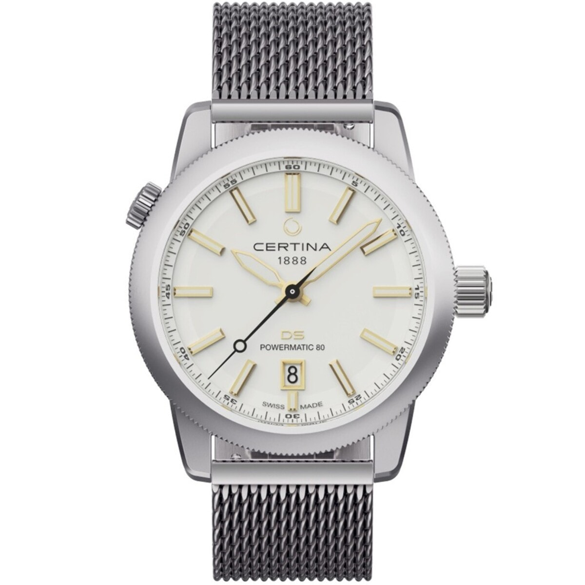 Reloj Certina C0414071903101 Hombre Analogico Automatico con Correa de Acero inoxidable