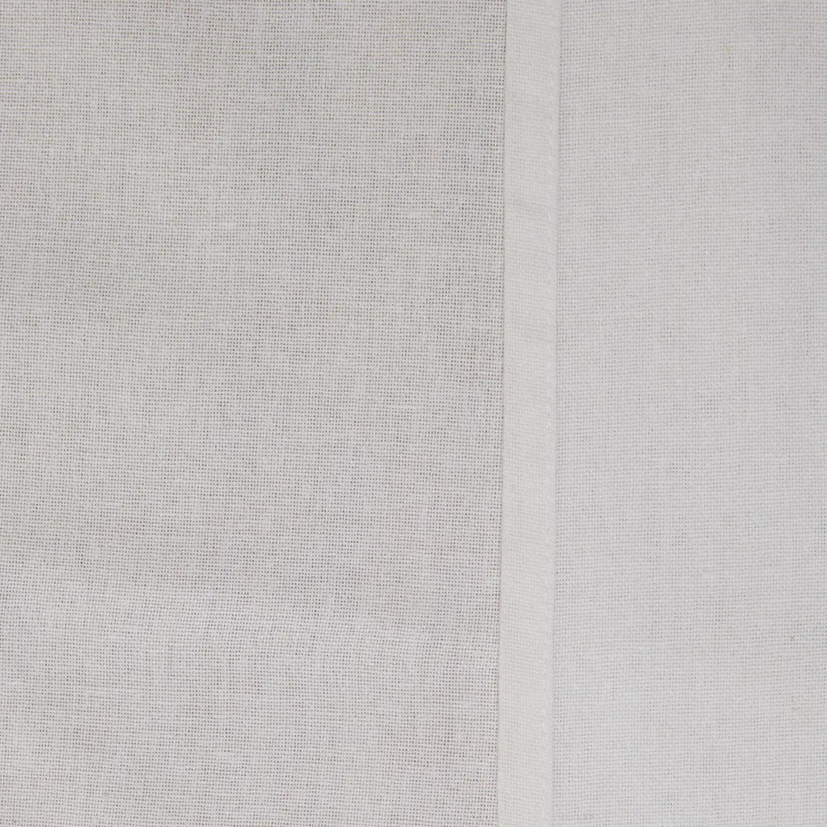 Rideau Tufy 260x140cm Blanc Imprimé Alphabet