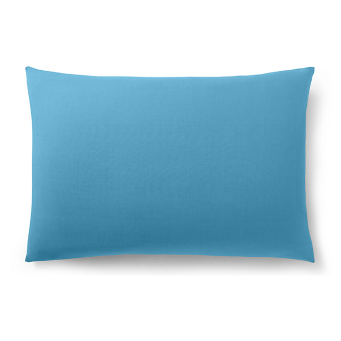 Taie d'oreiller "Prémium" - Couleur Cyan