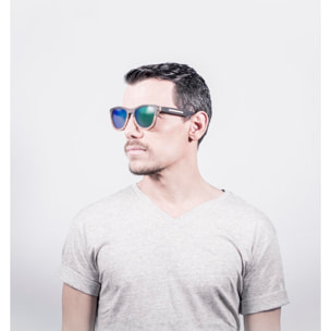 Gafas de sol OCEAN WEDGE - 5 capas marrón / Revo polarizada verde