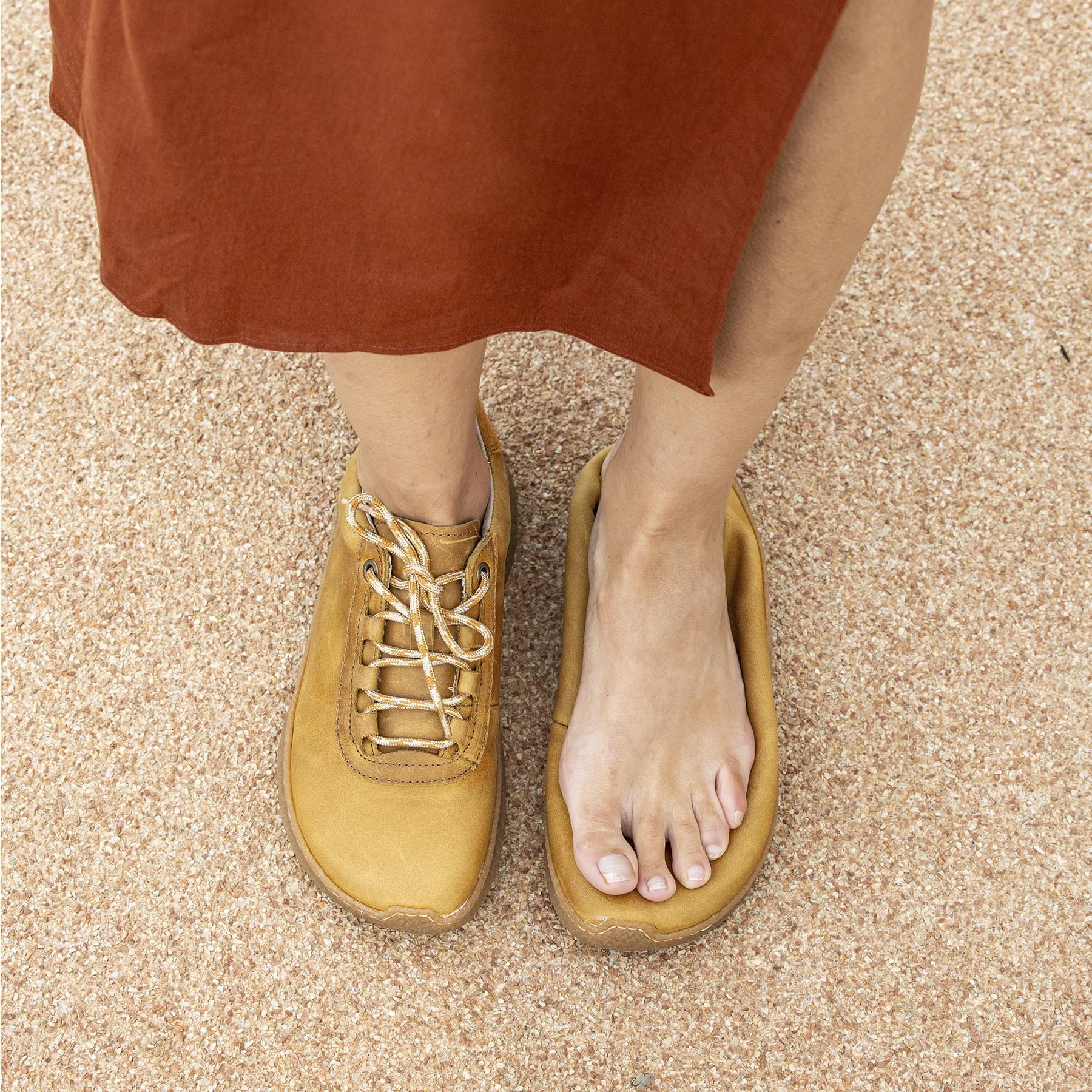 Zapatos N5434 ARIZONA STONE/OROEL color Stone