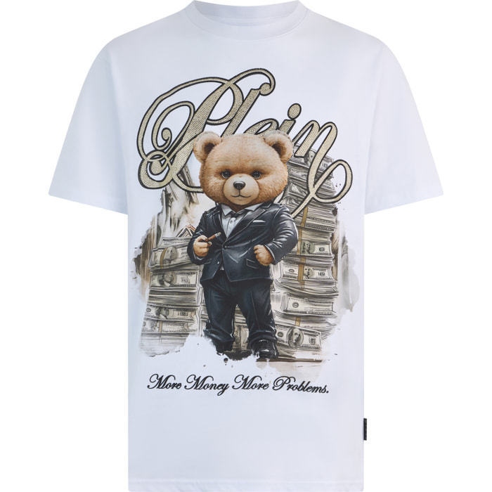 PHILIPP PLEIN Round Neck T-Shirt Teddy Money