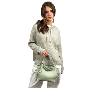 Bolso Hobo Cheval Firenze Sarin Mini Leche y Menta