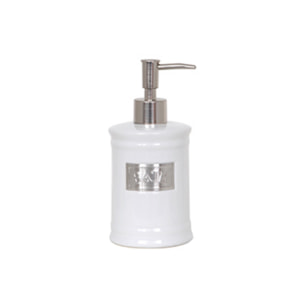 Distributeur de savon Céramique ADELAIDE Blanc MSV