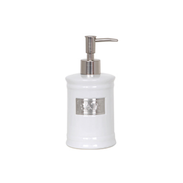 Distributeur de savon Céramique ADELAIDE Blanc MSV