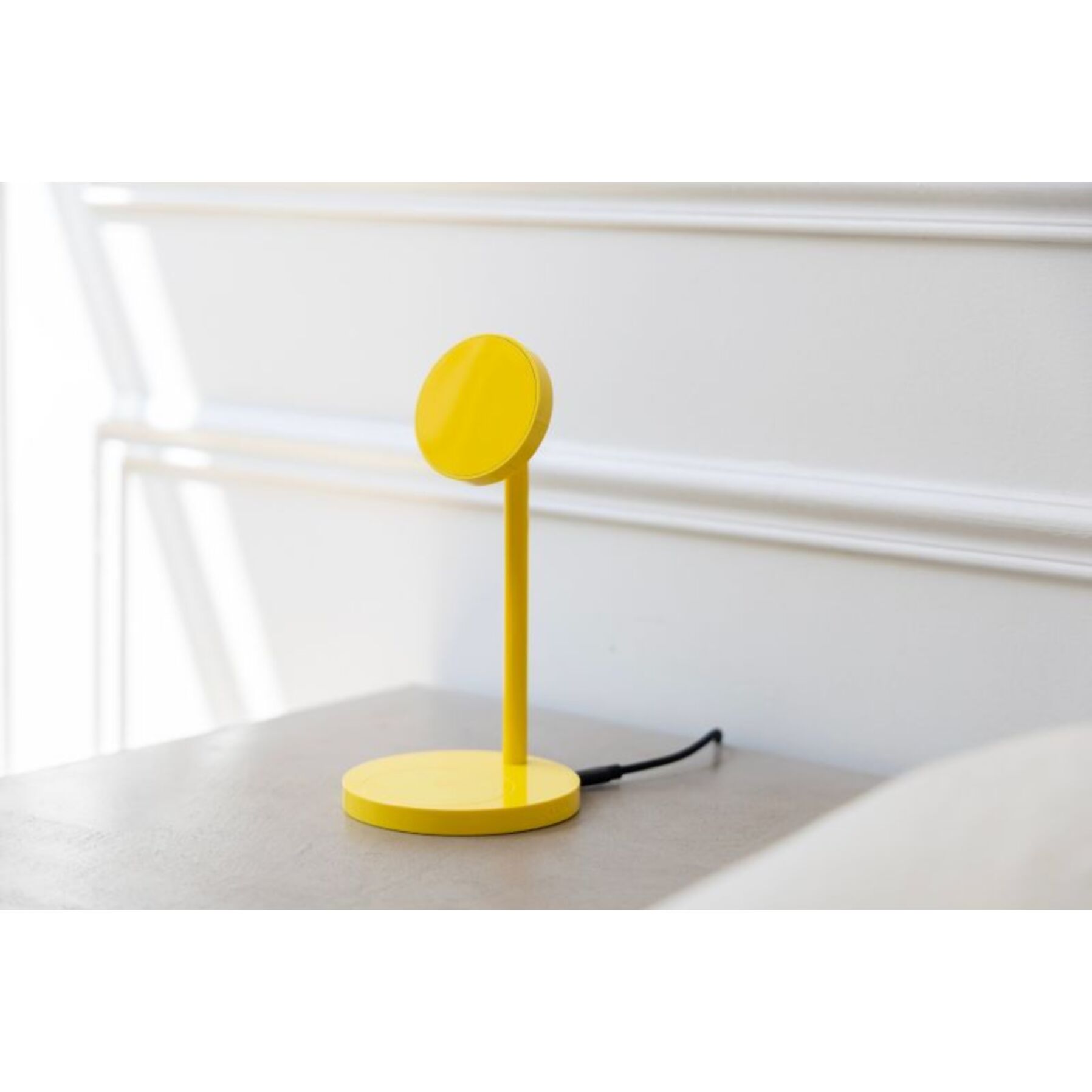 Chargeur CASYX 2 en 1  Charge rapide Qi2 jaune