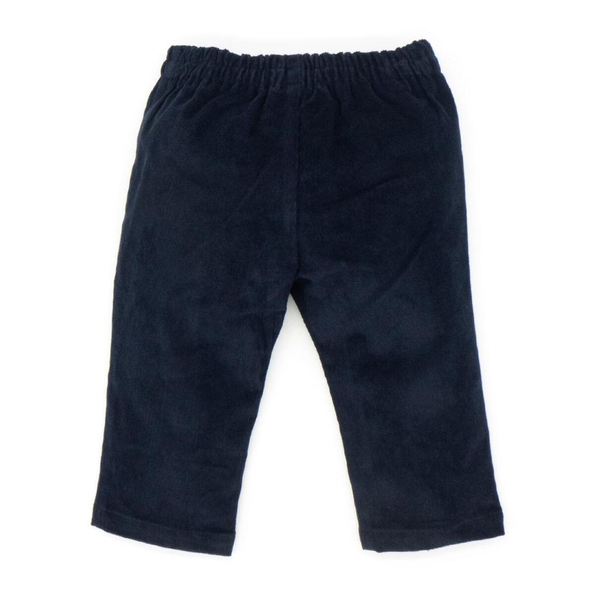 Pantalón de pana marino