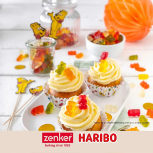 Lot de 48 piques décorés Zenker Haribo