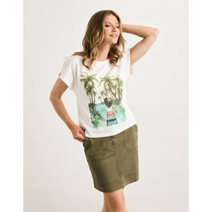 Camiseta Manga Corta Blanco - Wainoa